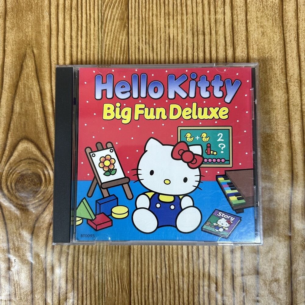 HELLO KITTY Big Fun Deluxe 1994 PC Game +1Clk Windows 11 10 8 7 Vista XP Install
